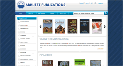 Desktop Screenshot of abhijeetpublications.com